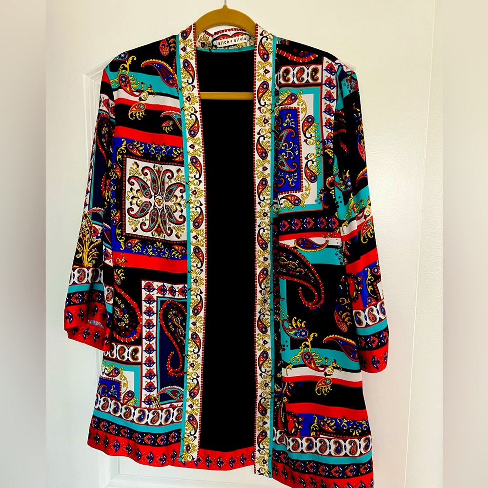 Beautifull long silk jacket